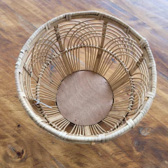 Imagen de Cesto Portamaceta rattan Boho 30x24cm