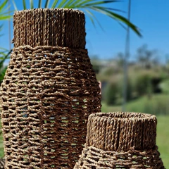 Jarron Seagrass Alto Ochna Grande en internet