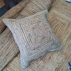 Almohadon de yute natural 60x60cm en internet