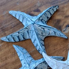 Set x2 MINI ESTRELLA MAR Azul 20cm - kazaru