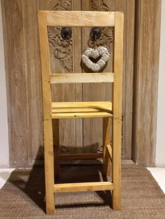 Silla Algarrobo Blanco base madera en internet