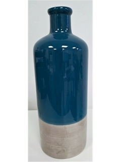 Botellon Duo Azul Turquesa 10x28cm 57286 - tienda online