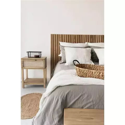 ALFOMBRA AGRA yute trenzado natural oval 60X40cm