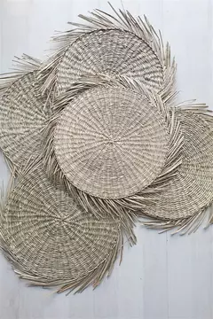INDIVIDUAL YAMENA CON FLECOS 35CM - kazaru