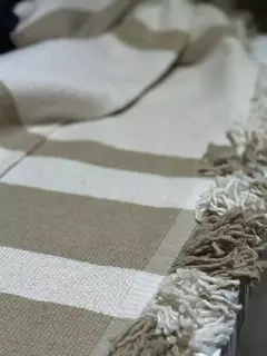 MANTA ALGODON SANTURCE BEIGE/OPTI 1,40