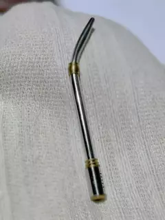BOMBILLA CURVA TAMBOR ACERO INOX