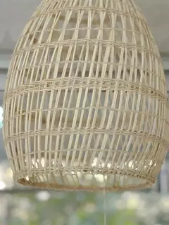 PANTALLA DE RATTAN NATURAL 120426 - comprar online