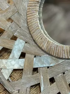ESPEJO SEMARA DE MADERA 289134 - kazaru