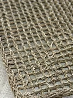 ALFOMBRA DE FIBRA NATURAL CALADA 221551 en internet
