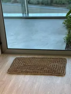 ALFOMBRA DE FIBRA NATURAL CALADA 221551 - kazaru
