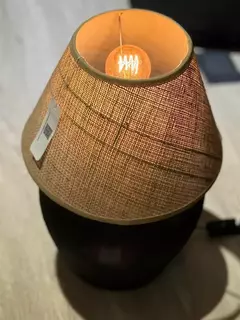 VELADOR SINGAPUR NEGRO PANTALLA BEIGE en internet