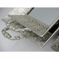 Set X2 Bandejas Rectangulares espejadas con Manijas - comprar online
