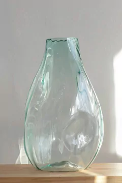 Jarron De Vidrio Amorfo Xl 65Cm