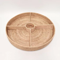 Bandeja Rattan Picada 8x53cm