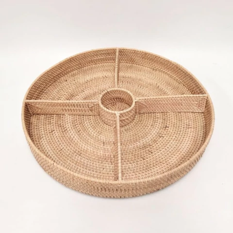 Bandeja Rattan Picada 8x53cm