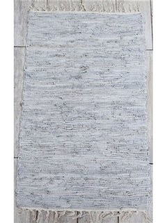 Alfombra cuero hielo 90x150cm - tienda online