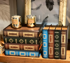 Antique Books Mix grande Set 4 libros 20x14x15cm en internet