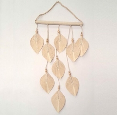 Adorno Deco pared barral 9 plumas