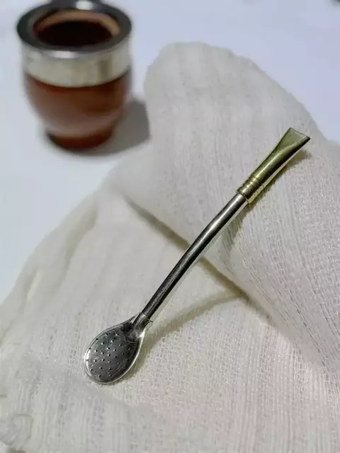BOMBILLA PICO DE REY ALPACA BRONCE