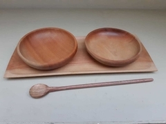 Cuchara larga de madera sawoh 22cm - kazaru