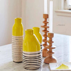 Candelabro Lenga Nola 32x10cm