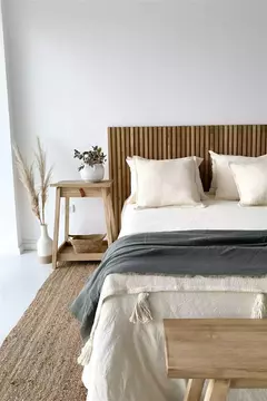 PIE DE CAMA HELSINKI 270X115 GRIS CEMENTO - comprar online