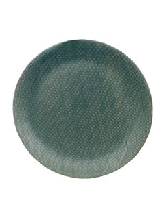 Plato centro de mesa verde 36,5cm