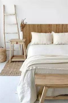 PIE DE CAMA HELSINKI 270X115 CRUDO - comprar online
