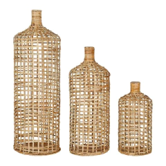 Botellon rattan pantalla grande 80cm - tienda online