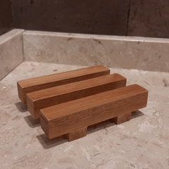 Deck de apoyo madera adorno 12x9cm - comprar online