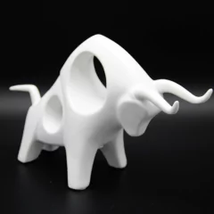 Toro Sevilla blanco 19x29cm - comprar online