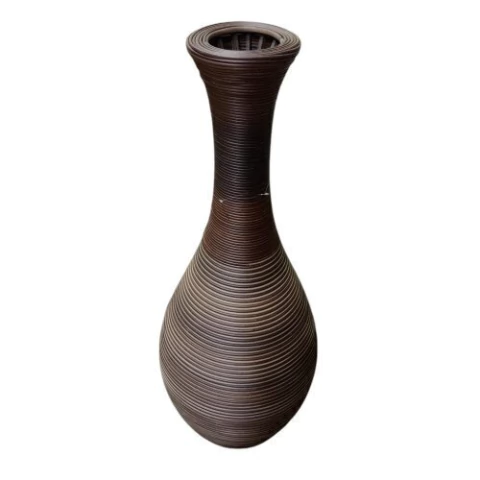 Jarron botellon rattan alto 96cm - comprar online