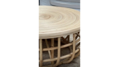 Mesa Rattan 90cm natural - comprar online