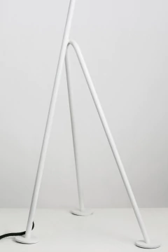 Lampara de pie Enrique blanco 165cm - kazaru