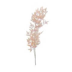 Vara Hojas Alargadas Rosadas 114cm