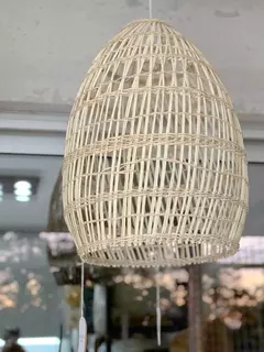 PANTALLA DE RATTAN NATURAL 120426