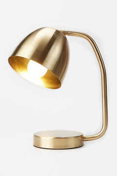 Lampara Teo Dorado 28cm - comprar online
