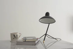 Lampara Julia de escritorio negro 37cm