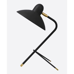 Lampara Julia de escritorio negro 37cm