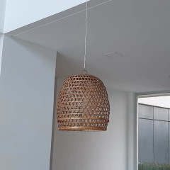 Lampara de Bambú Mediana 40cm en internet