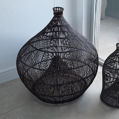Lampara de Rattan Luna 60cm - kazaru
