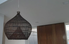 Lampara de Rattan Luna 54cm - tienda online