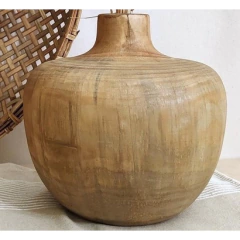 Botellon madera macizo ancho 24cm
