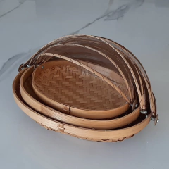 Panera con Tapa Oval Grande 39x30cm - comprar online