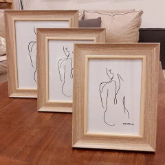 Magna portarretrato marco simil madera gastada 13x18cm - tienda online