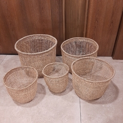 Cesto Calado Fibras Naturales J5 XS 22X22 - comprar online
