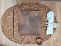 Individual de Rattan Bali oval 48x35cm
