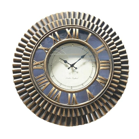 Reloj espejado vintage corona 50cm en internet