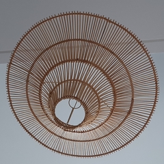 Lampara Ovni 60cm Rattan Indonesia en internet