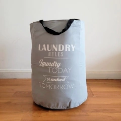 Cesto Laundry Gris 50x40cm